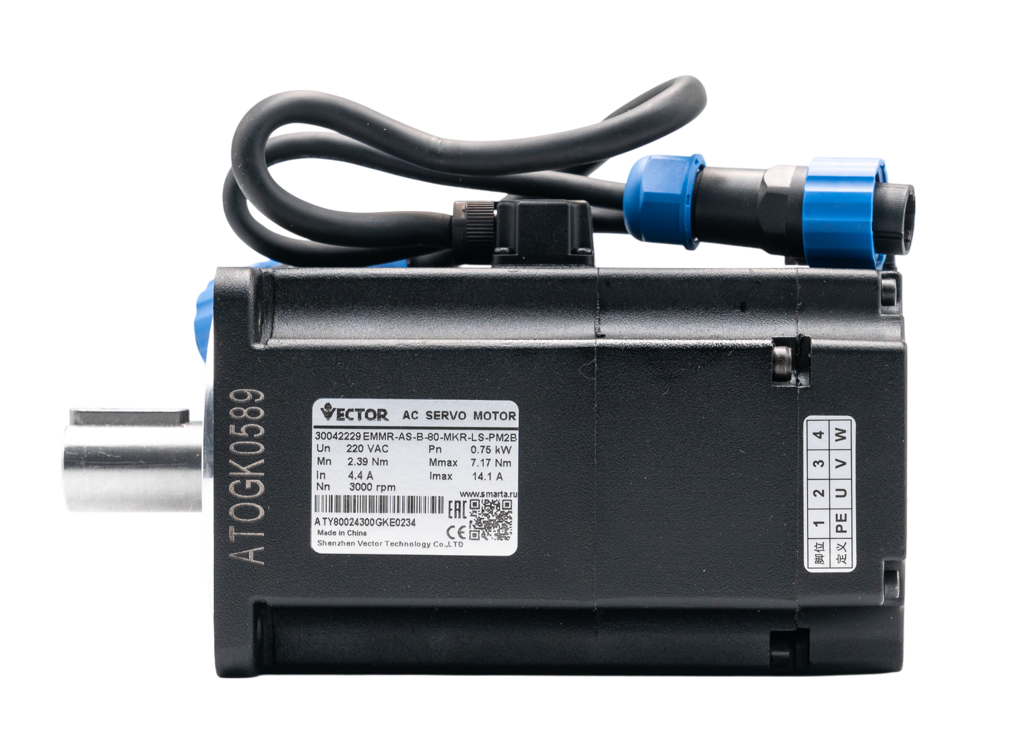 Серводвигатель EMMR-AS-C-80-LKR-LS-PR2B