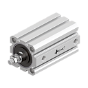 Пневмоцилиндр по ISO 21287 SF40x80-S-M