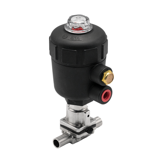 Клапан диафрагмовый VZDCF-25-WW-S-P-PE