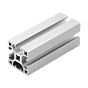 Профиль корпусный алюминиевый конструкционный MKSA-IPM-PN-08-40X40-F