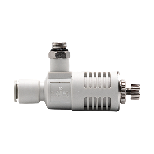 Клапан быстрого выхлопа с дросселем KKPEC08-01G