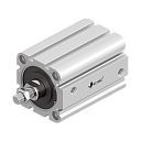Пневмоцилиндр по ISO 21287 SF50x25-S-M