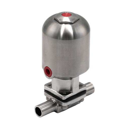 Клапан диафрагмовый VZDCF-25-WW-S-S-PE