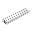 Профиль корпусный алюминиевый конструкционный MKSA-IPM-PN-08-40X80-L