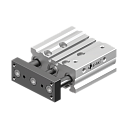 Пневмоцилиндр с направляющими SGM12x80-S