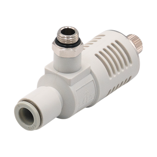 Клапан быстрого выхлопа с дросселем KKPEC08-02G