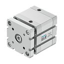 Пневмоцилиндр по ISO 21287 ADNBGF-40-...-P-A