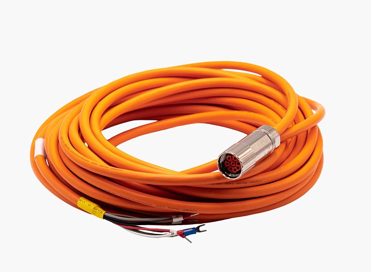 Кабель двигателя силовой NEBR-M23G8-E-13-Q25-LE6-1