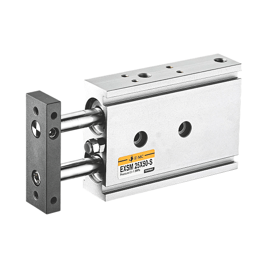 Пневмоцилиндр двухпоршневой EXSM25x15-S