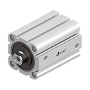 Пневмоцилиндр по ISO 21287 SF50x30-S